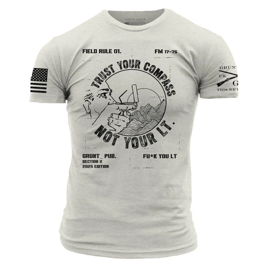 Trust Your Compass T-Shirt - Sand