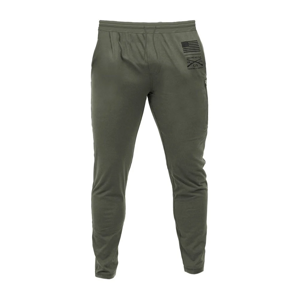 Men's All-Day Jogger - Heather Military Green
