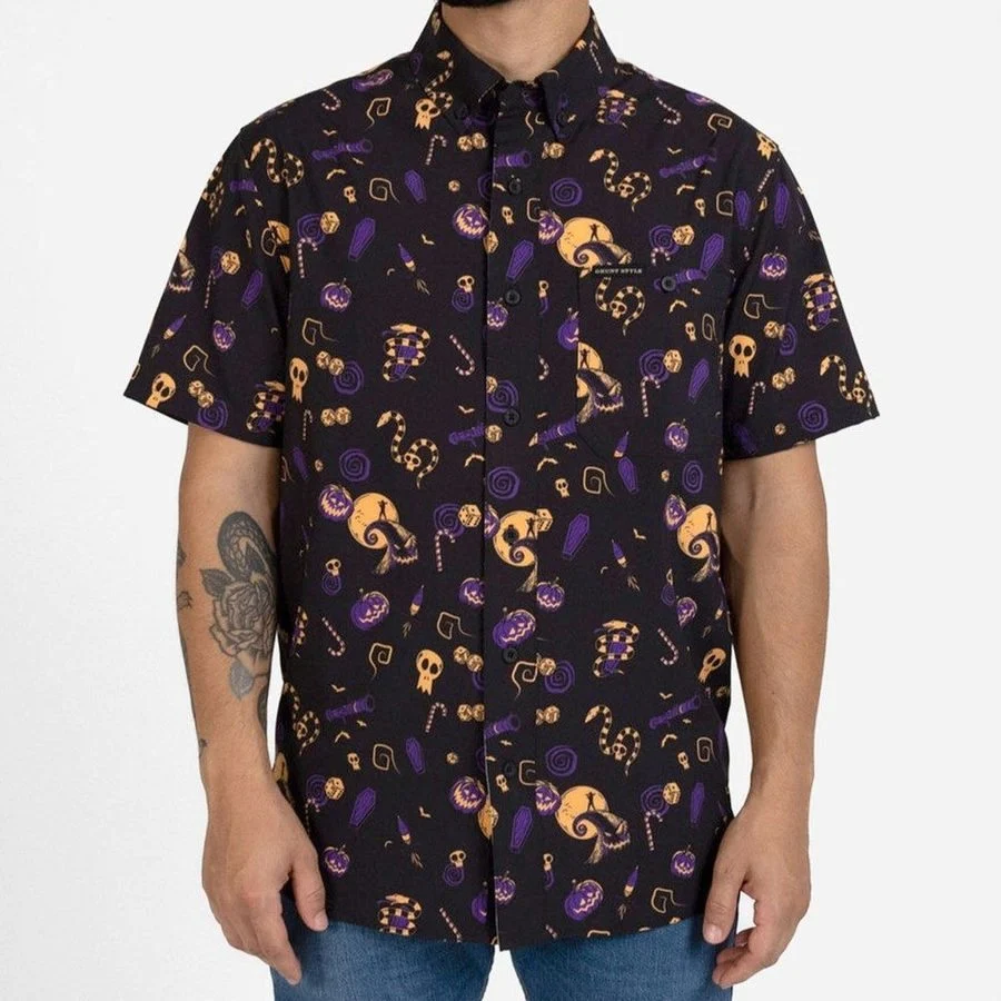 Night Raid Button Down