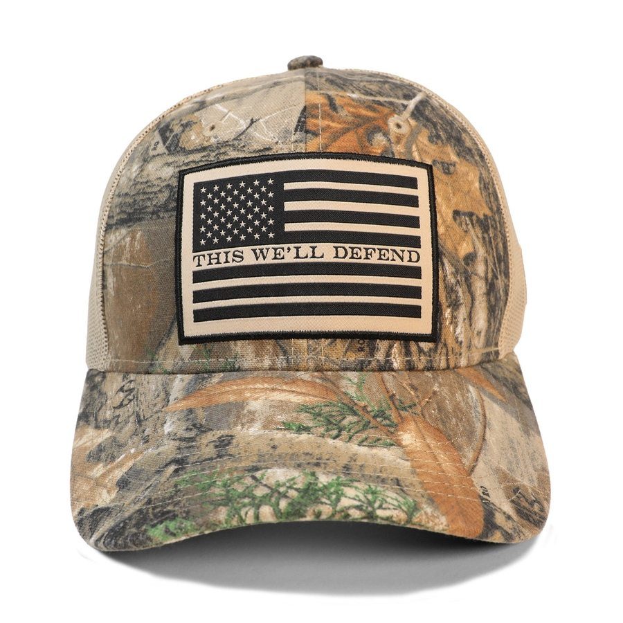 Realtree Edge® This We'll Defend Mesh Hat