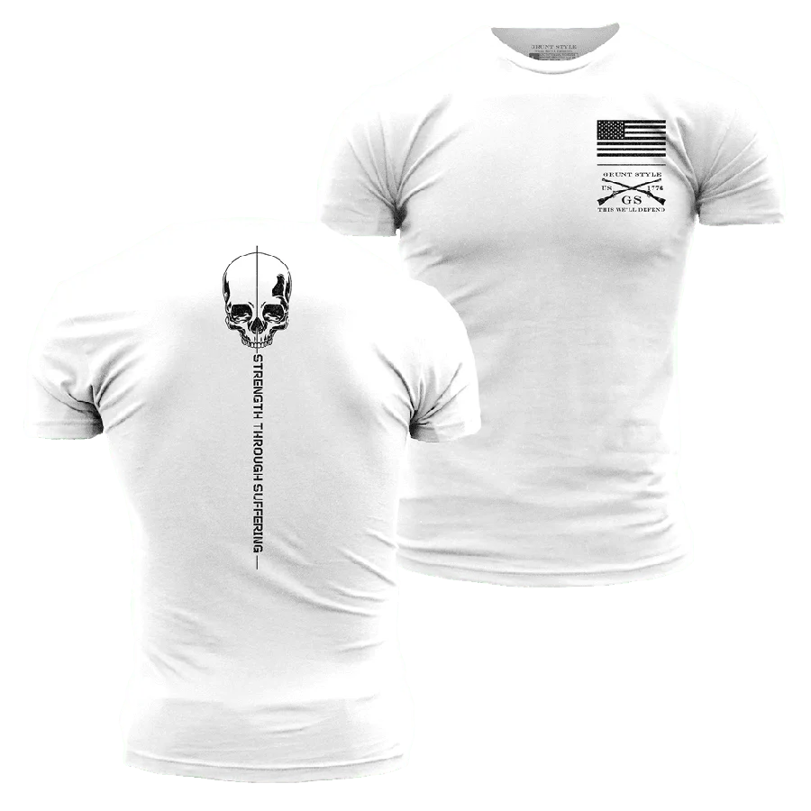 Strength Through Suffering T-Shirt - White