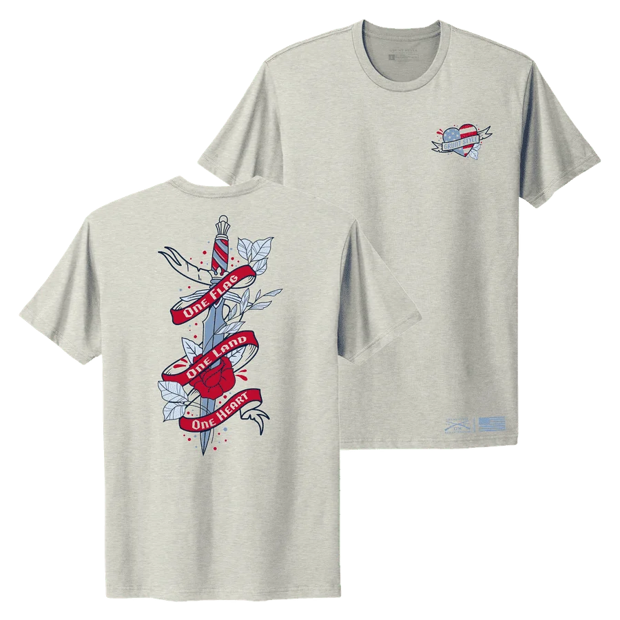 Women's One Flag Boyfriend Fit T-Shirt - Sand