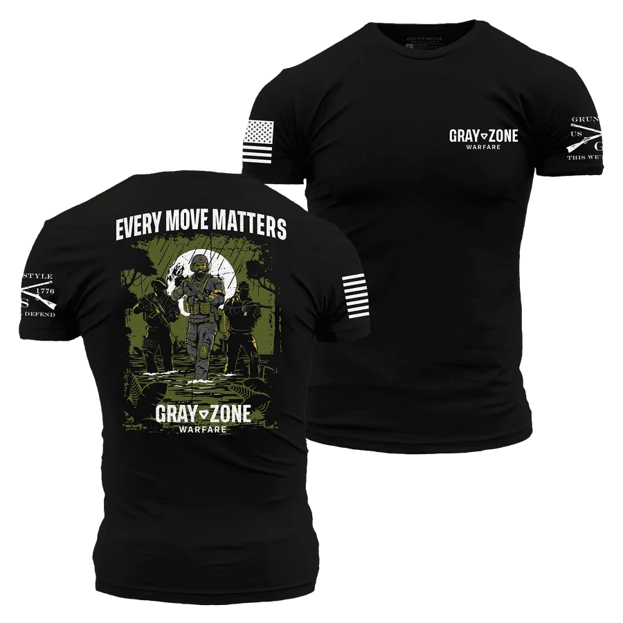 Every Move Matters T-Shirt - Black