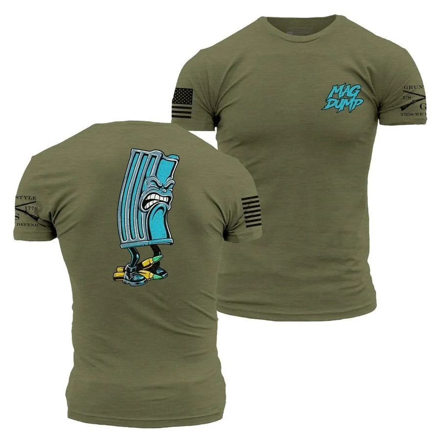 Mag Dump T-Shirt - Military Green