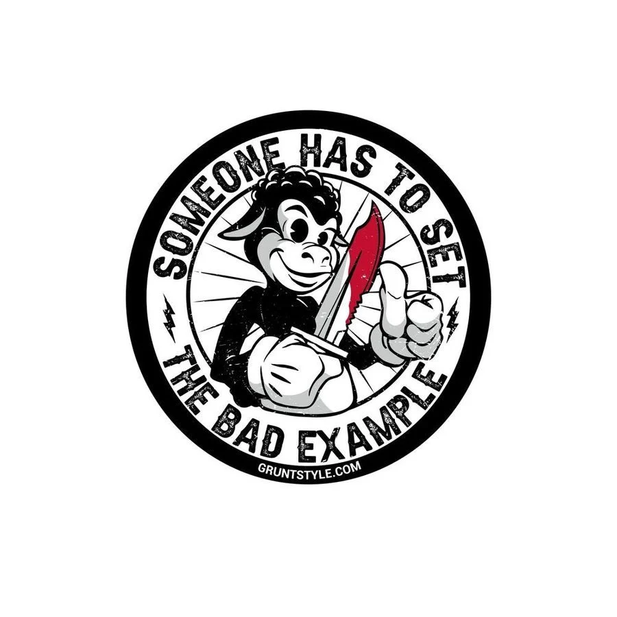 Bad Example Sticker