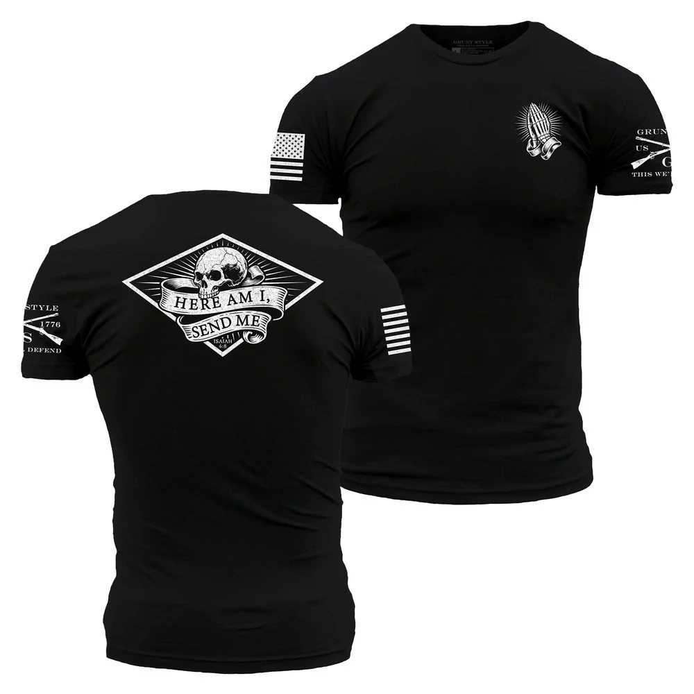 Send Me T-Shirt - Black