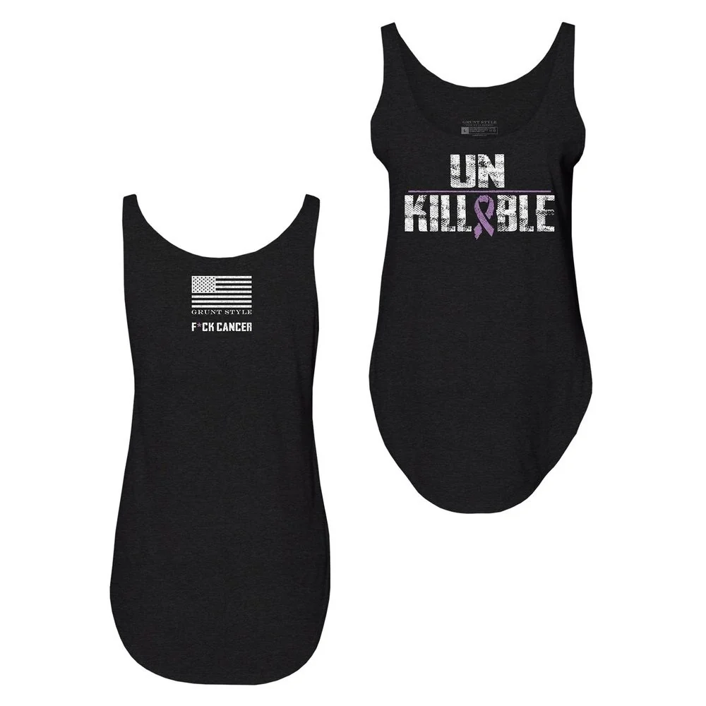Women's Unkillable Flowy Tank - Black