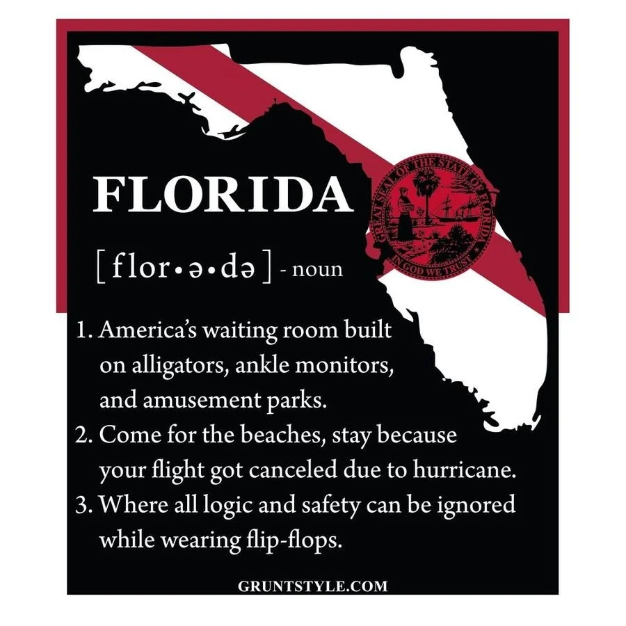 Florida Defined Sticker
