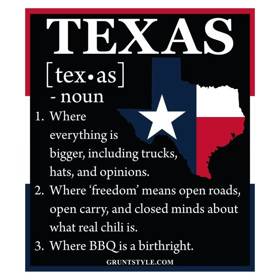 Texas Defined Open Carry Sticker