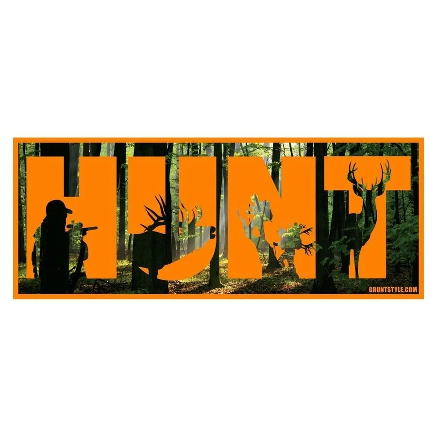 Hunt Sticker