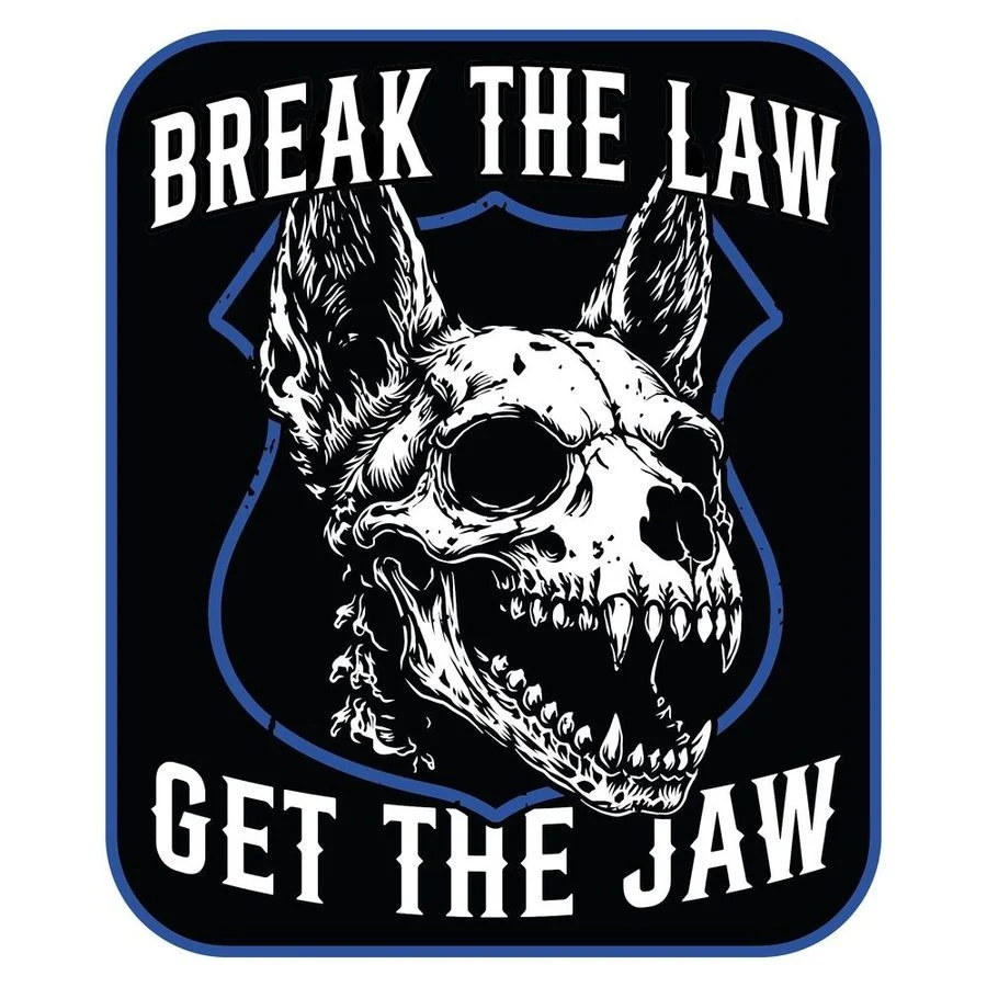 K9 Get The Jaw Patch