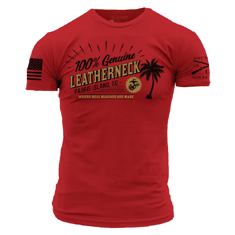 USMC - Parris Island T-Shirt - Red