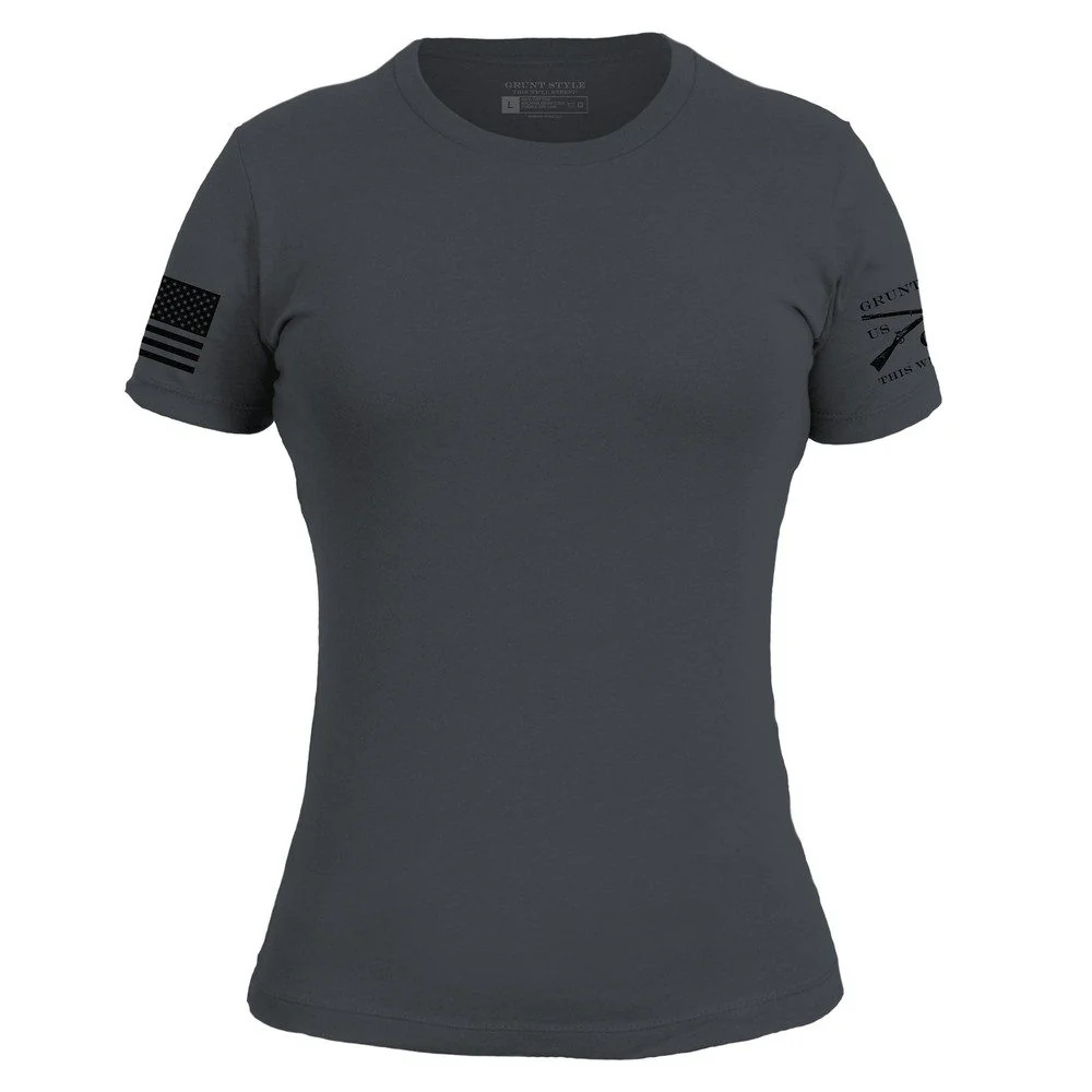 Basic T-Shirt Women's Slim Fit - Heavy Metal