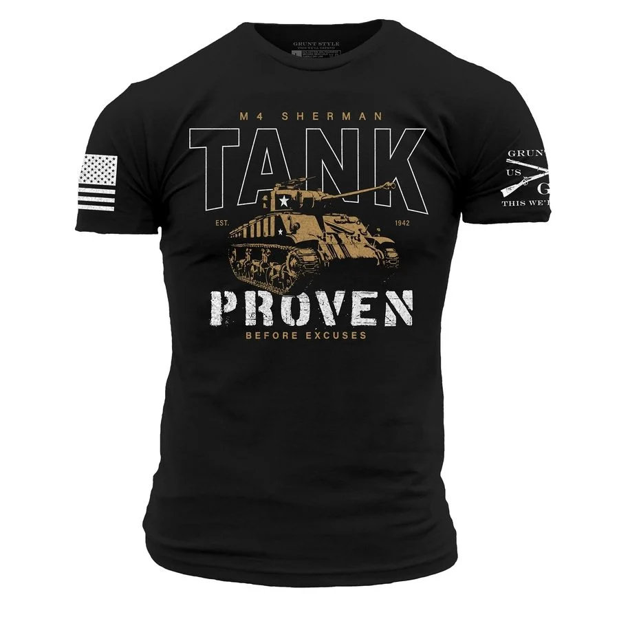 Tank Proven T-Shirt - Black